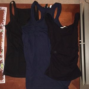 Black Tank Tops Trio
